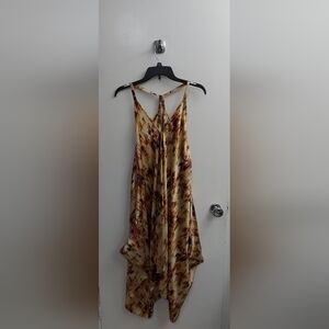 Elegant Multicolor Halter Dress